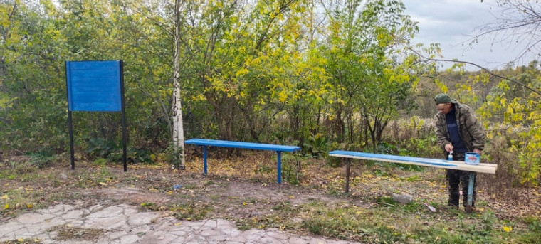 в д.Путковская благоустроена общественная территория. в д.Путковская благоустроена общественная территория.